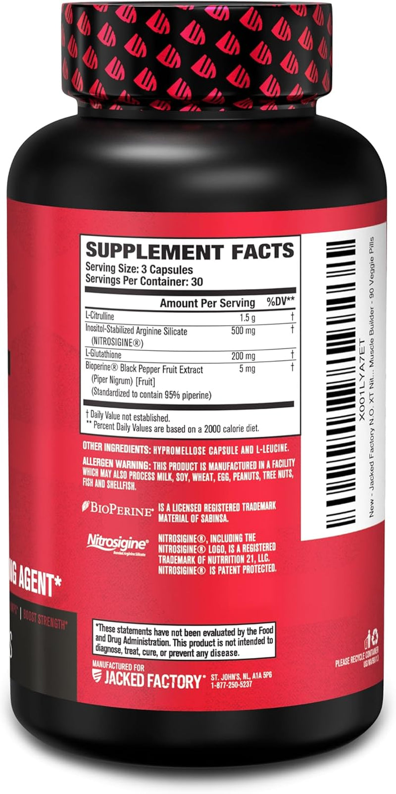 Testosterone Booster for Men PRIMASURGE (60 Capsules) & N.O. XT Nitric Oxide Supplement (90 Capsules) for Muscle Growth, Pumps, & Energy