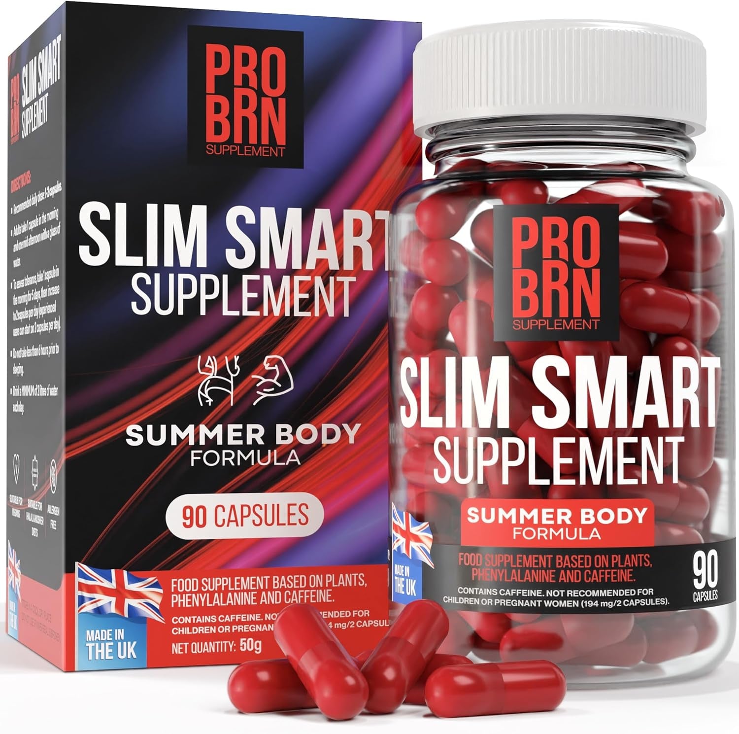 Pro BRN - 90 Caspules- Slim Smart - Weight Management - for Women & Men