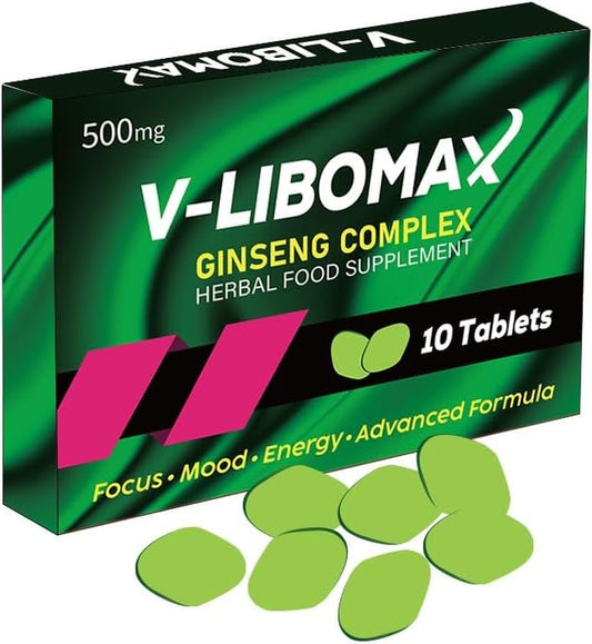 | 10 Tablets | Ginseng | Stronger | Power & Performance | Immediate Effect | 500MG