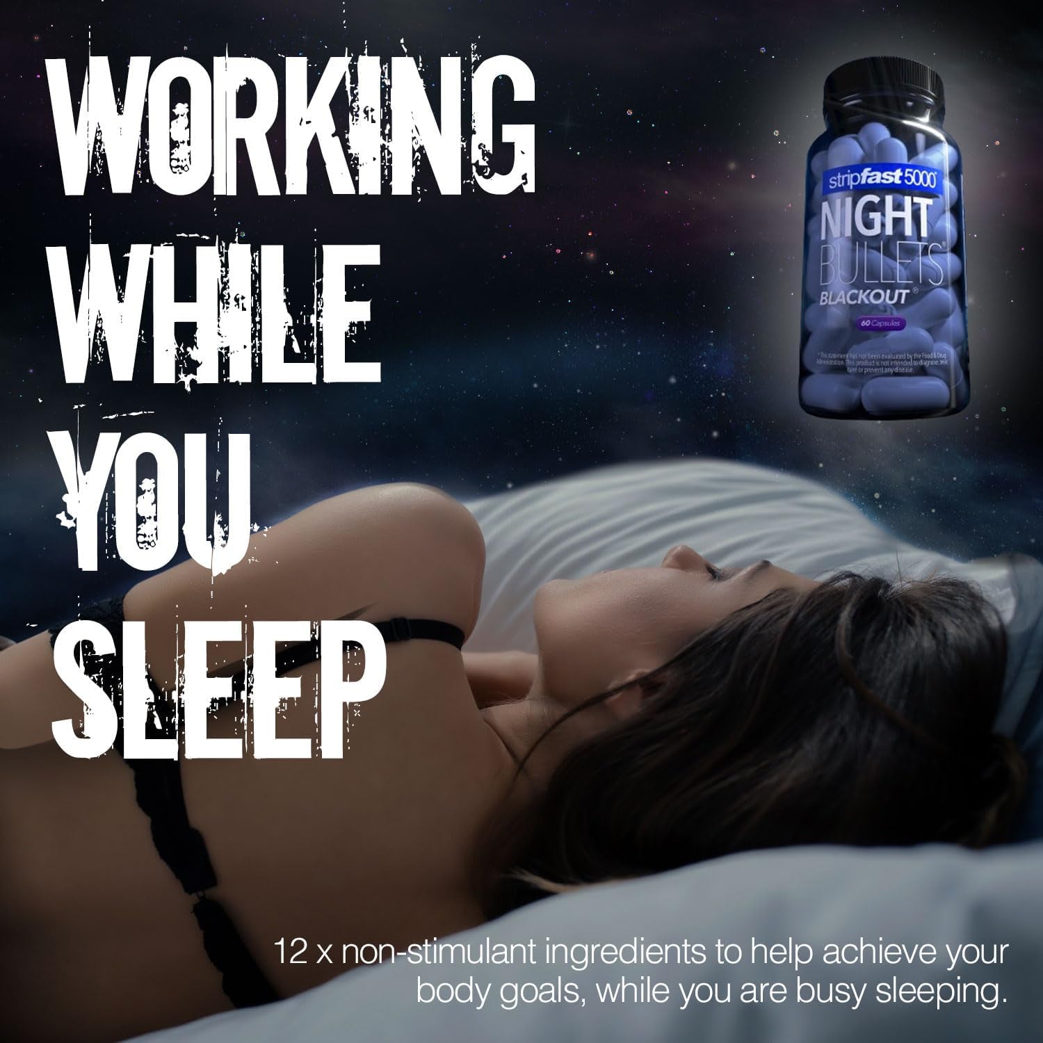 Night Bullets Capsules for Women and Men