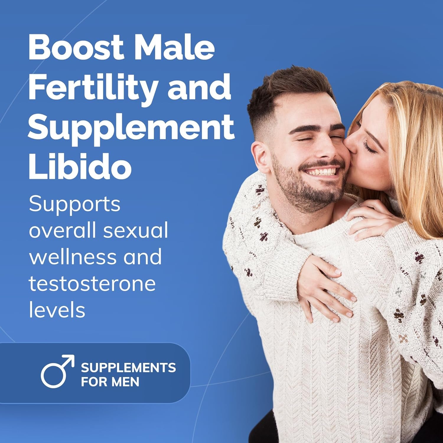 CONCEIVE plus Male Fertility Supplements - Boost Sperm Count, Motility & Libido - Maca Root, Folic Acid, L-Arginine, Zinc & Magnesium - Multivitamin for Men’S Health & Fertility Support, 60 Caps