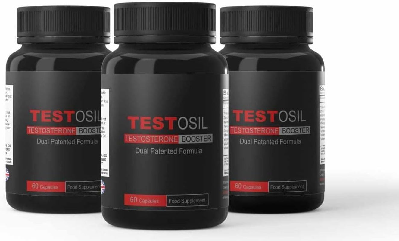 TESTOSIL - the Best Natural Supplement - Powerful Legal Bodybuilding Supplement - Advanced Performance and Recovery Agent - 180 Capsules