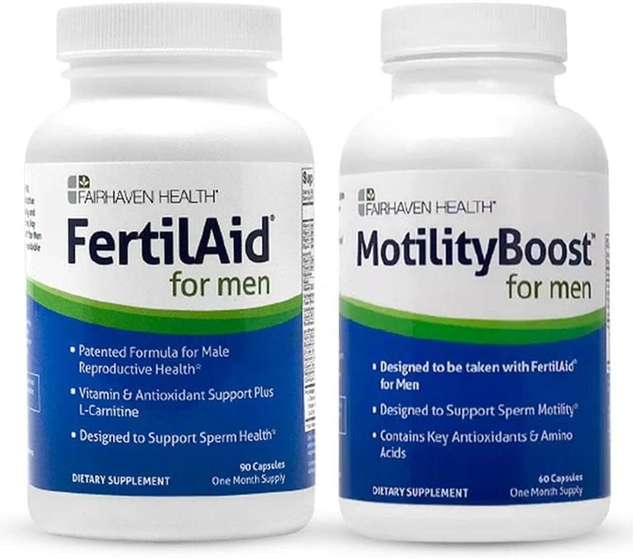 Fertilaid for Men and Motilityboost - 1 Month Supply, Model: , Newborn & Baby Supply