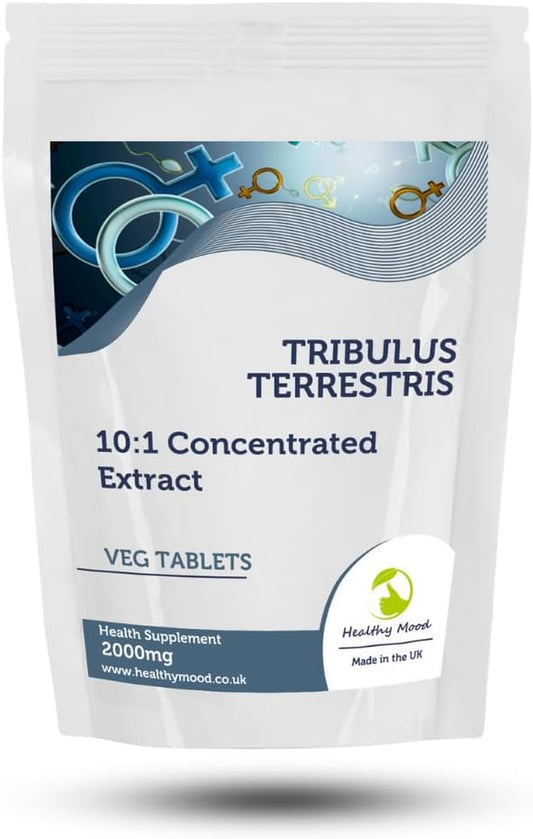 Tribulus Terrestris 7 Tablets – Natural Testosterone Booster for Men – Supports Muscle Growth, Strength & Stamina