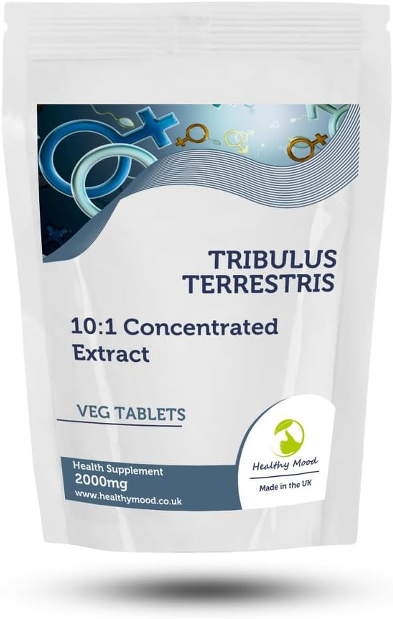 Tribulus Terrestris30 Tablets – Natural Testosterone Booster for Men – Supports Muscle Growth, Strength & Stamina