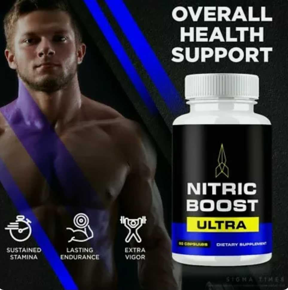 Nitric Boost Ultra Energy - Advanced Performance and Recovery Agent - 60 Capsules