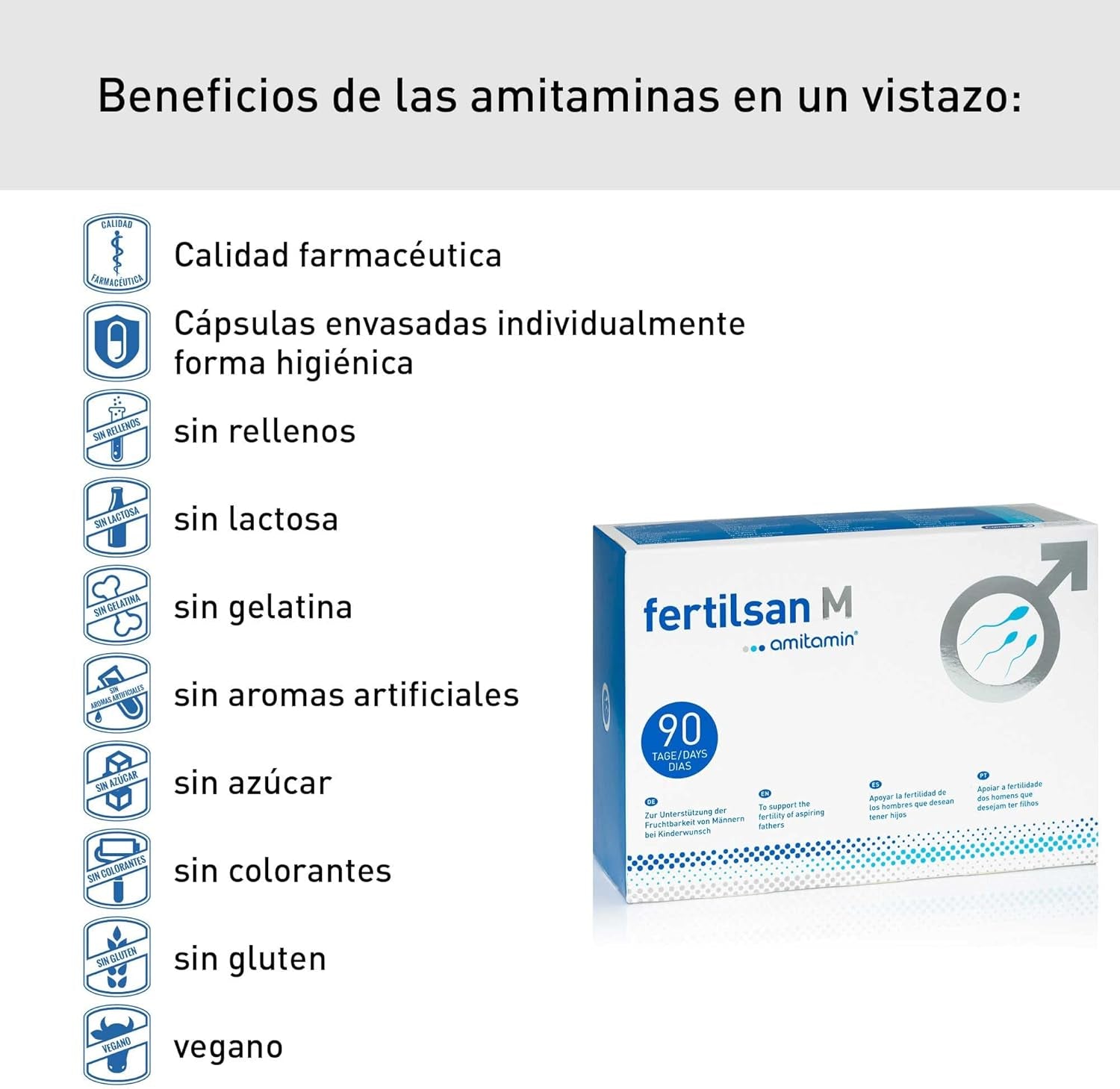 Amitamin Fertilsan M (Caps) 90 Days