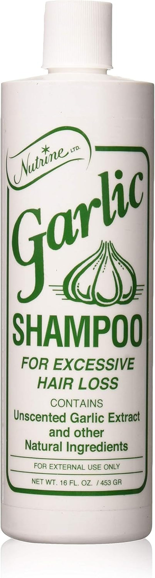 Nutrine Garlic Shampoo 450 Ml (16 Oz) Unscented