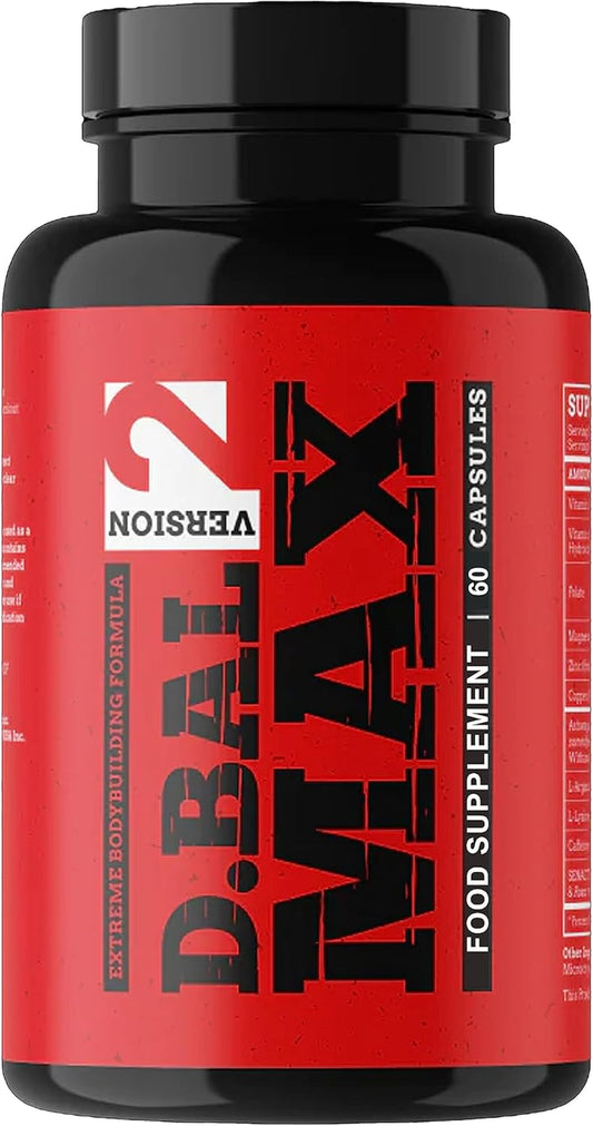 D-BAL MAX - Powerful Legal Bodybuilding Supplement - Advanced Performance and Recovery Agent - 60 Capsules