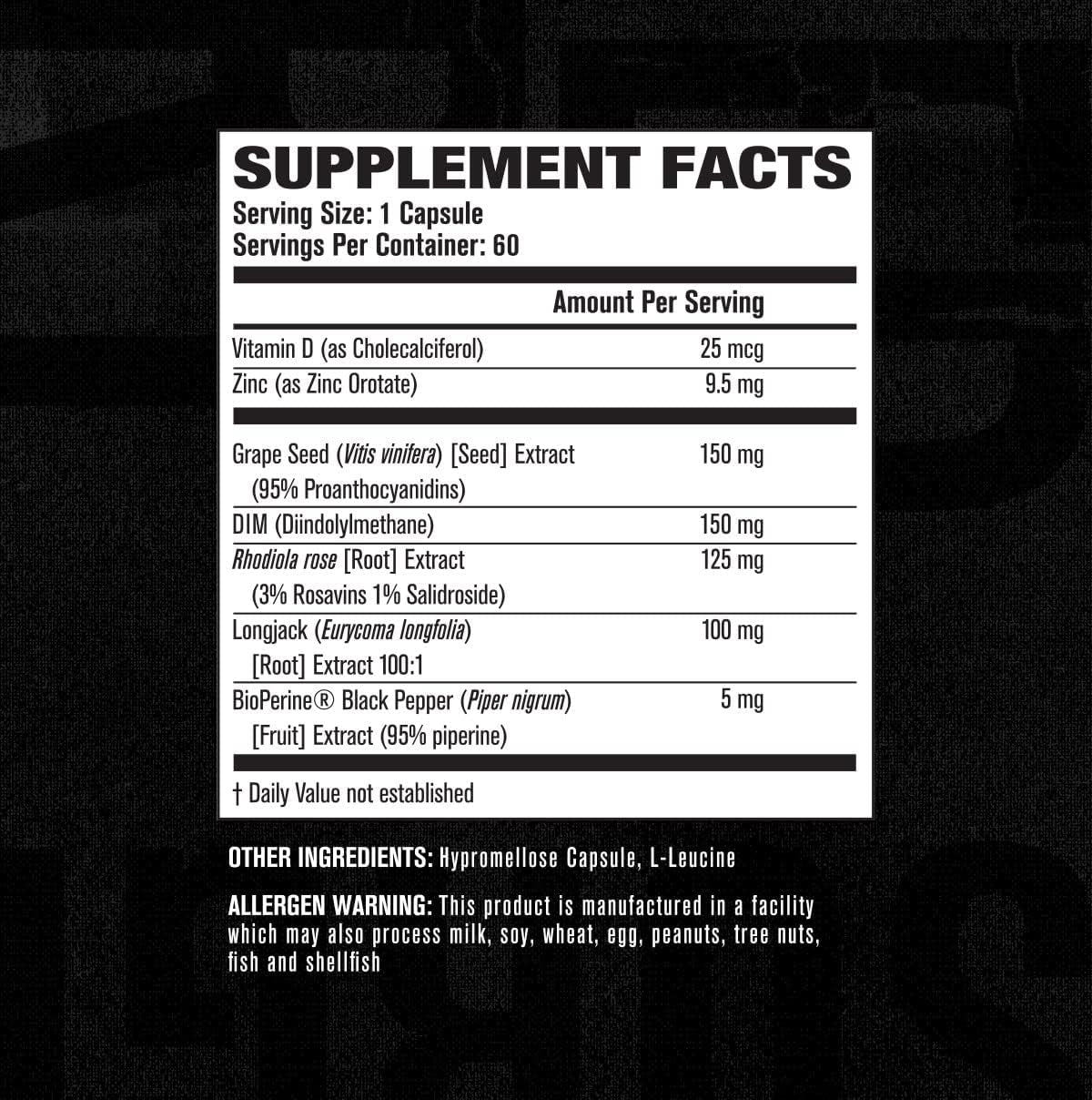 Androsurge Estrogen Blocker & Testosterone Booster for Men (60 Capsules) & Test PM Testosterone Booster & Sleep Aid Supplement for Men (90 Capsules)