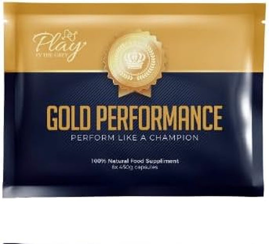 Gold Performence New & Effective 450Mg Ginseng Complex Herbal Supplement for Men (Blue Pill Alternative)- Performance, Testosterone, Energy, Stamina & Endurance, 100% Natural