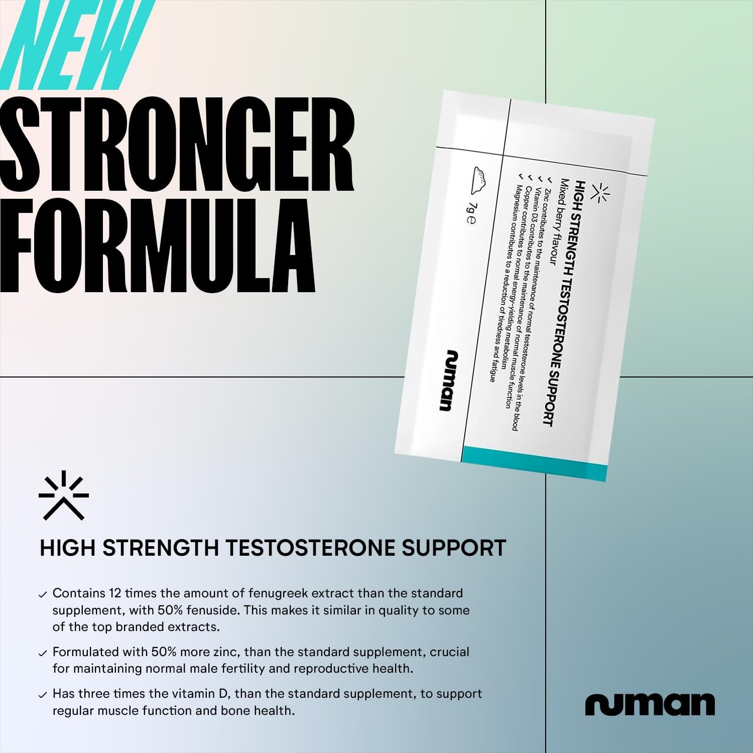 Numan High Strength Testosterone Supplement