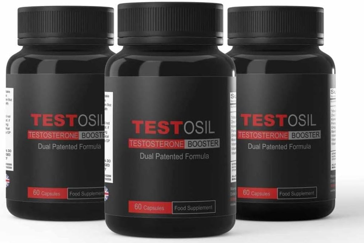 TESTOSIL - the Best Natural Supplement - Powerful Legal Bodybuilding Supplement - Advanced Performance and Recovery Agent - 180 Capsules