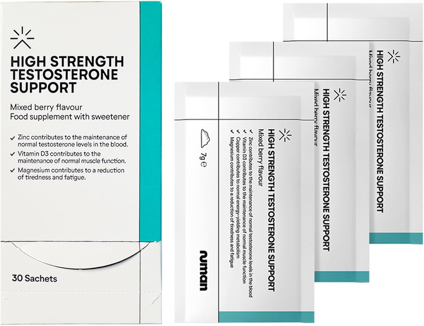 Numan High Strength Testosterone Supplement