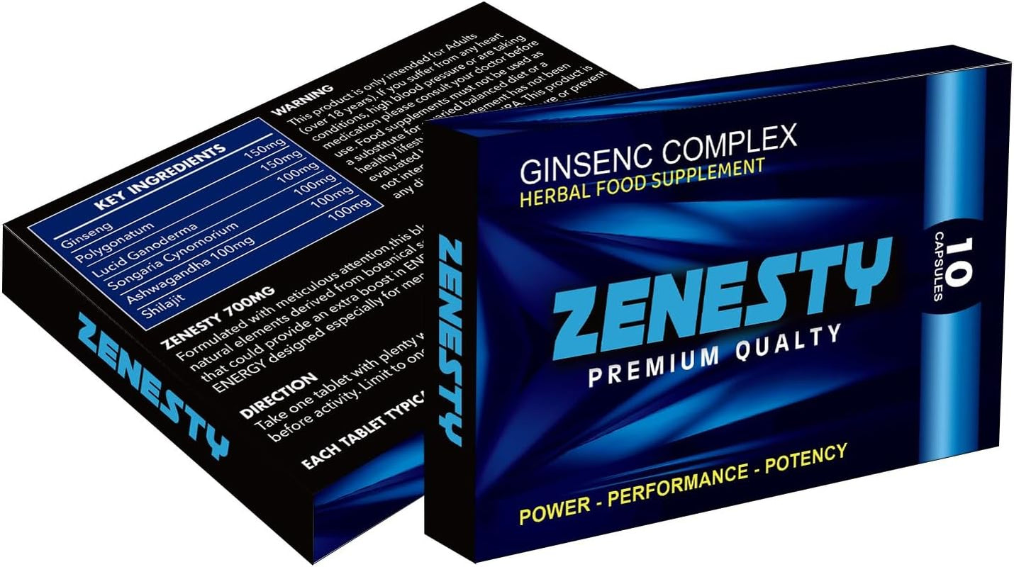 ZENESTY® Extra Strong 700MG | Maximum Duration, Immediate Effect, without Contraindications, 100% Natural