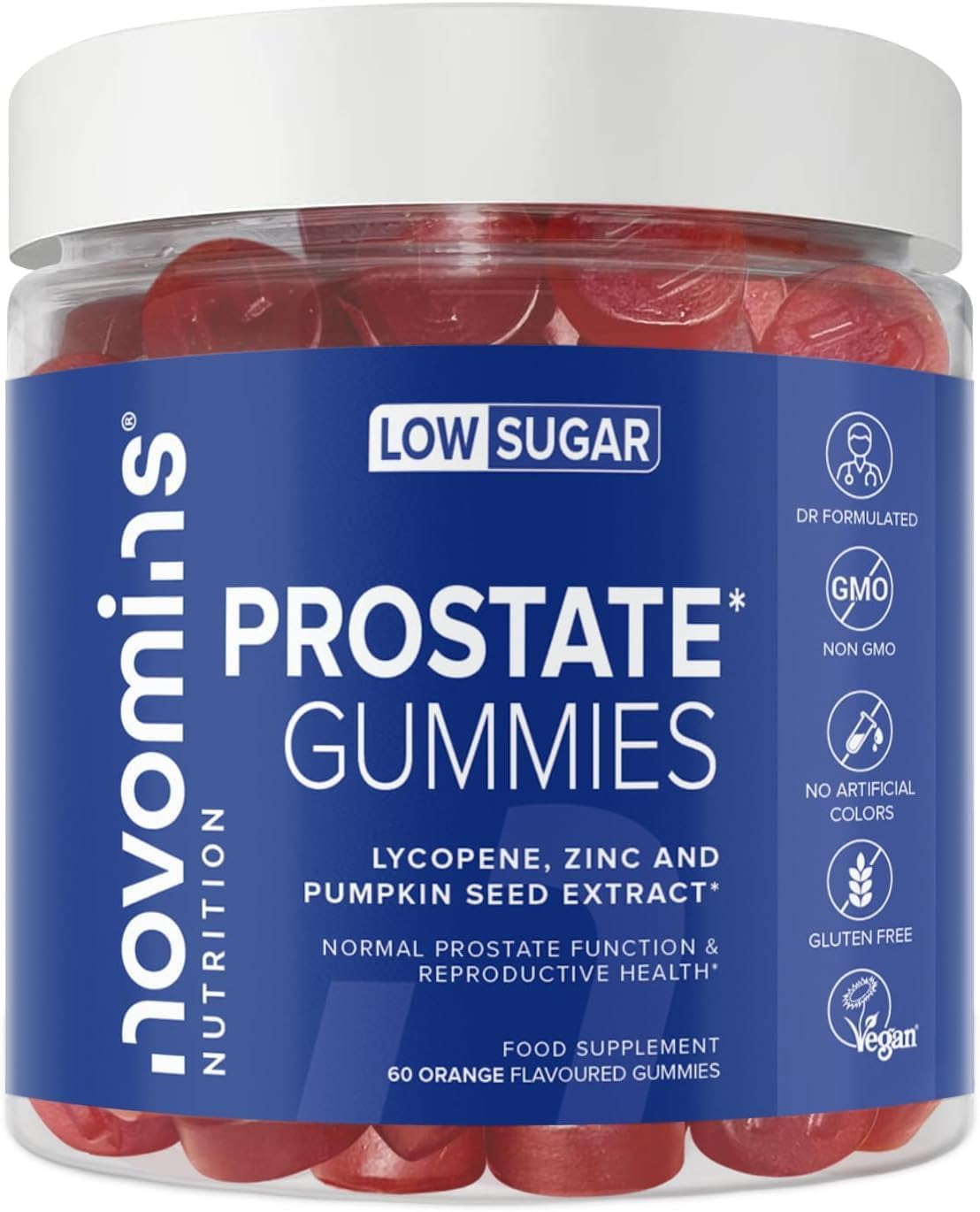 Prostate Gummies - High Strength Nettle Leaf Supplement for Men - Prostate Support & Urinary Health - with Pumpkin Seed, Nettle Leaf & Zinc - Vegan Men'S Health Supplement