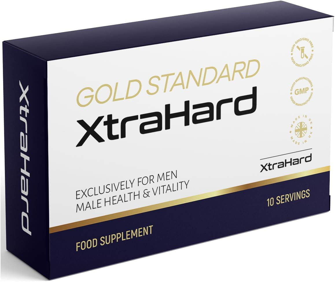 | 10 Tablets | 100% Natural, Exclusively for Men, 10 Small Easy Swallow Pills, Manufactured in the UK.