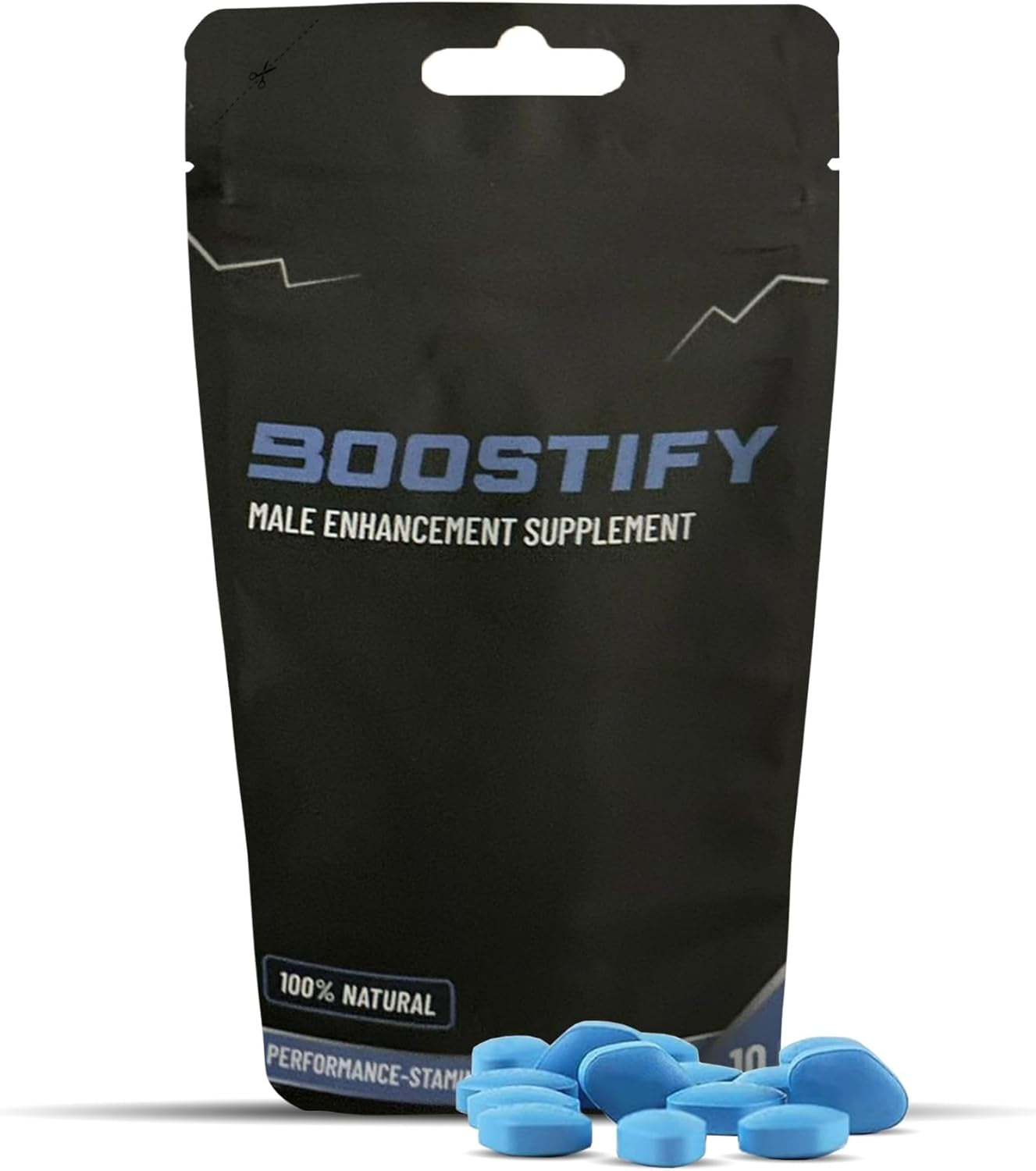 Boostify™ 20 Tablets Stronger & Harder Enhanced Strength & Firmness for Men - Designed to Boost High Stamina, Performance & Prolonged Results - Natural Male Enhancing Food & Herbal Supplement