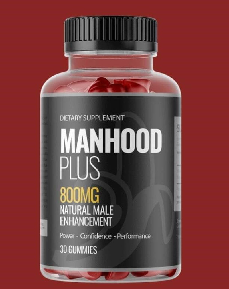 MANHOOD plus Gummies UK - Powerful Natural Ingredients/New & Sealed - 30 Gummies/Dido Extreme Supplements