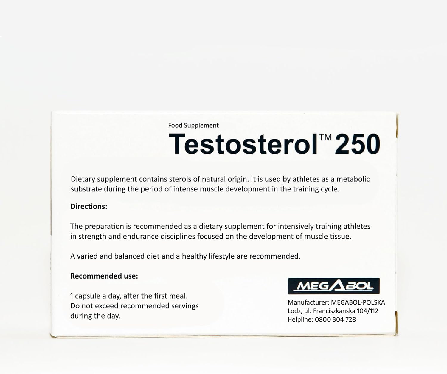 Real Pharm 2X TESTOSTEROL 250 + 2X BIOSTEROL COMBO !