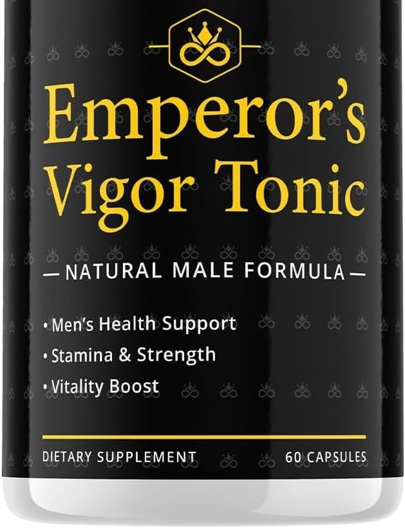 Emperor’S Vigor Tonic Male Enhancement - 60 Capsules - Natural Formula - Fitness Hero Supplements