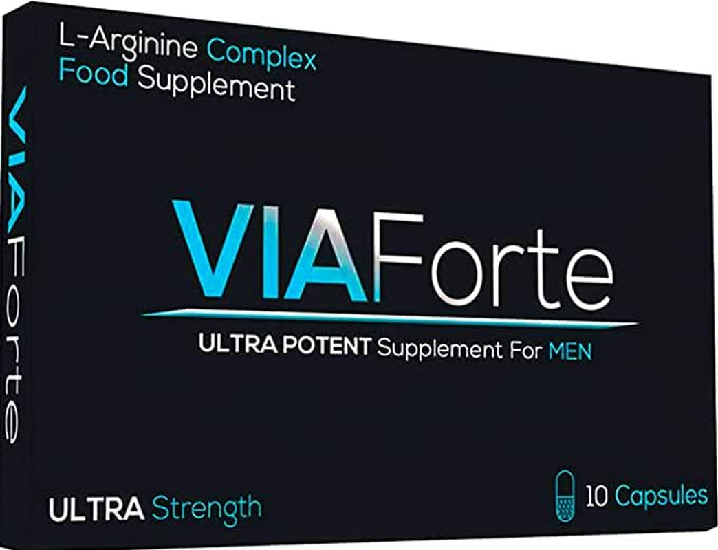 Super Strength Immediate Effect, Male via Supplement Designed for Endurance, Stamina, Energy, Well Being, Drive & Health - 10 via Pills for Men