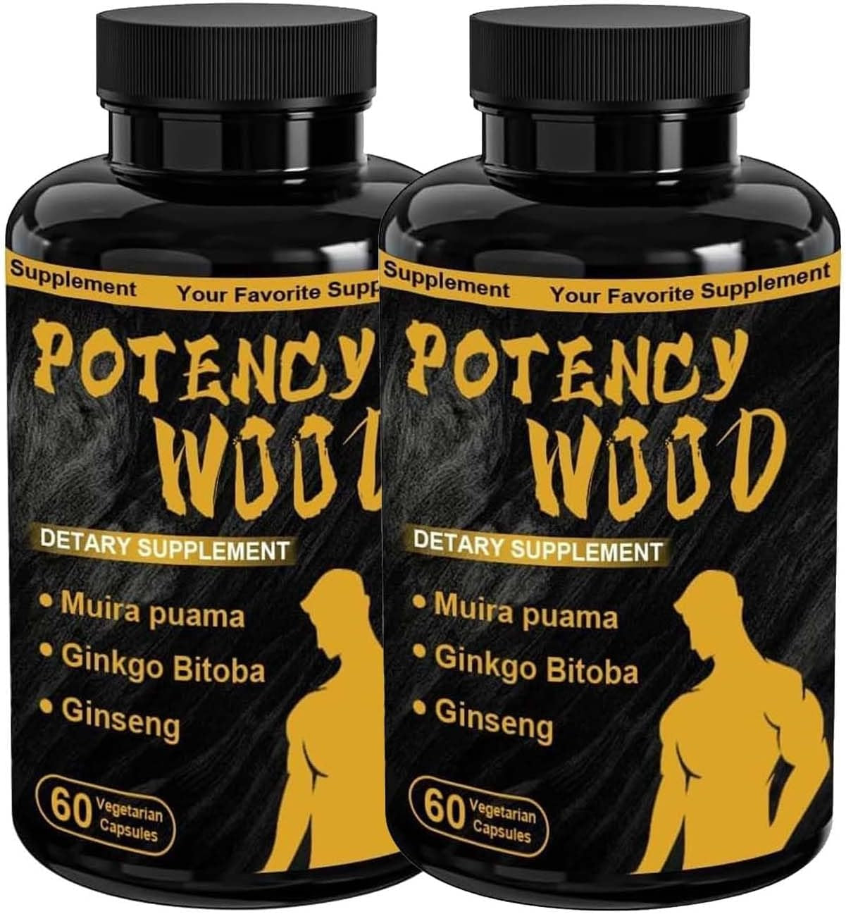 Potency Wood Ginseng Gingko Tribulus, Herbal Supplements,Natural Herbal Supplements,Adaptogen Energy Stamina Immune Antioxidants Gut Health, Energy, Focus Supplement,Supports Digestive Health (1)