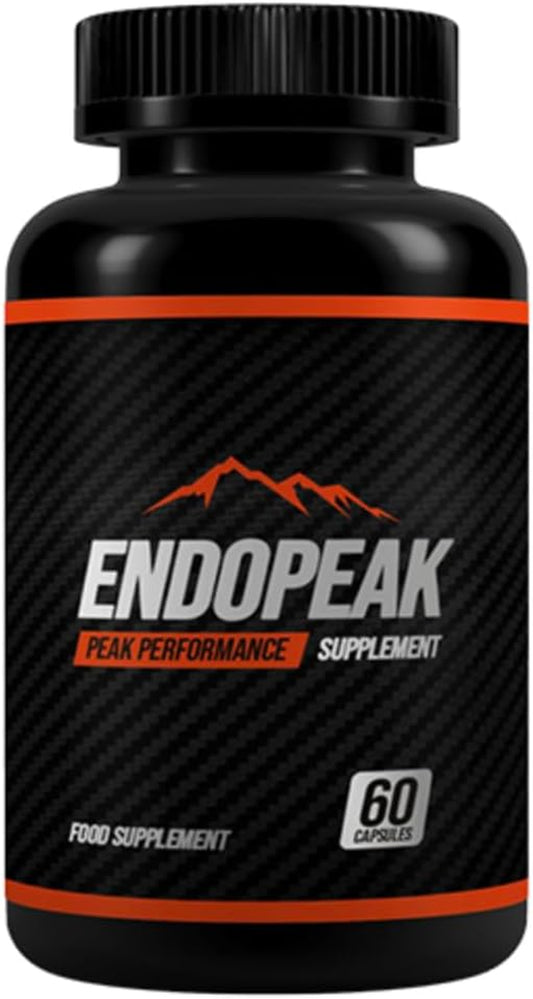 Endopeak Testosterone Support Supplement with Tribulus, Arginine, Maca and Ginseng, 60 Capsules